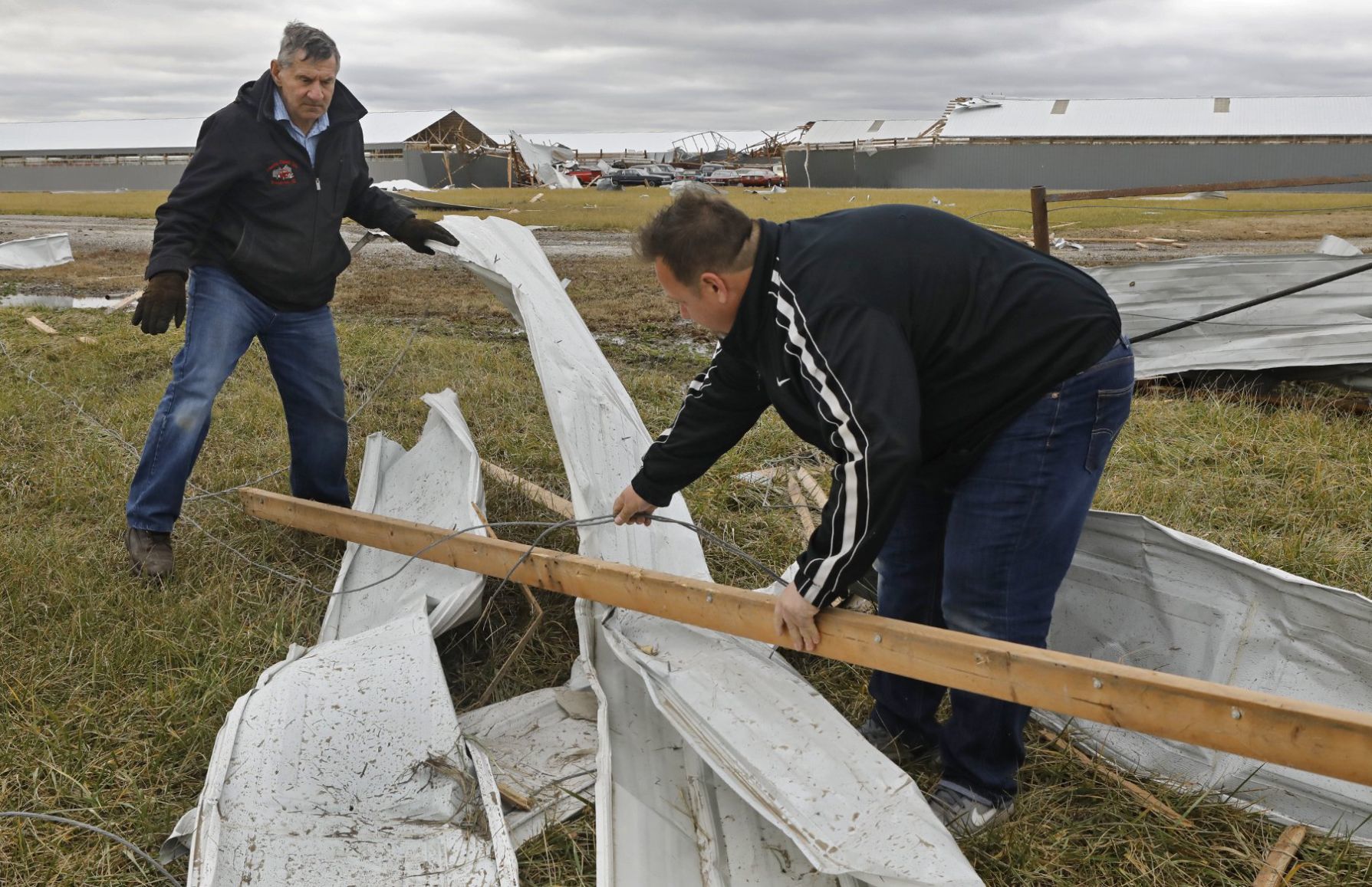 Country Classic Cars in Staunton is damaged - again